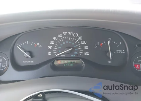 2003 Buick Century Custom из США, поврежденный, VIN 2G4WS52J931235069